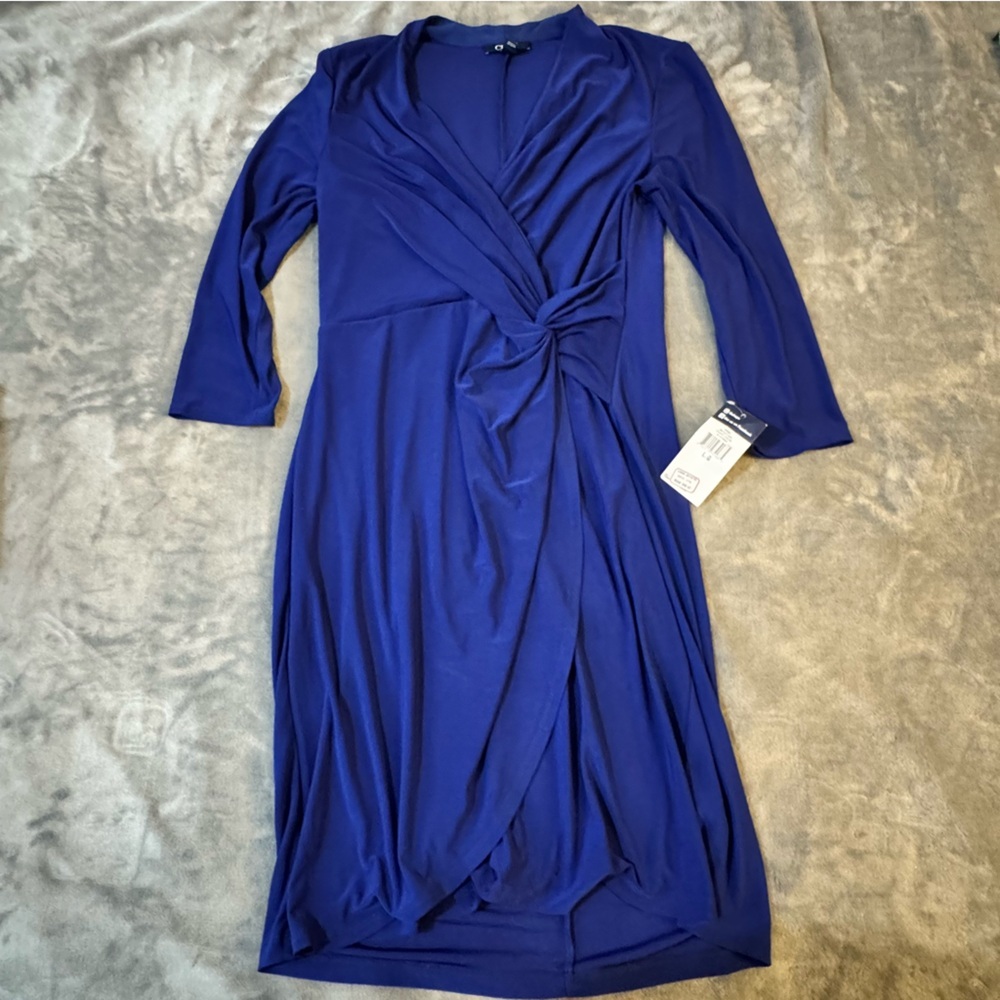 Chaps Royal Blue Dress

#1344